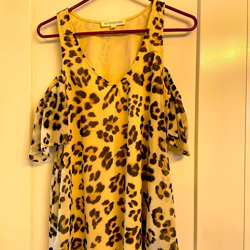 Cutout Shoulder Blouse